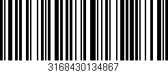 Código de barras (EAN, GTIN, SKU, ISBN): '3168430134867'