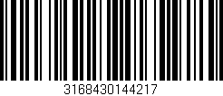 Código de barras (EAN, GTIN, SKU, ISBN): '3168430144217'