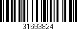 Código de barras (EAN, GTIN, SKU, ISBN): '31693824'