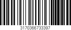 Código de barras (EAN, GTIN, SKU, ISBN): '3170366733397'