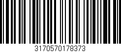 Código de barras (EAN, GTIN, SKU, ISBN): '3170570178373'