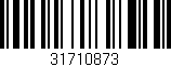 Código de barras (EAN, GTIN, SKU, ISBN): '31710873'
