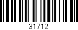 Código de barras (EAN, GTIN, SKU, ISBN): '31712'