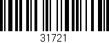 Código de barras (EAN, GTIN, SKU, ISBN): '31721'