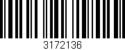 Código de barras (EAN, GTIN, SKU, ISBN): '3172136'