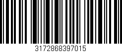 Código de barras (EAN, GTIN, SKU, ISBN): '3172868397015'