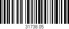 Código de barras (EAN, GTIN, SKU, ISBN): '31738.05'