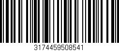 Código de barras (EAN, GTIN, SKU, ISBN): '3174459508541'