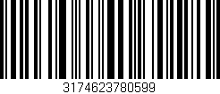 Código de barras (EAN, GTIN, SKU, ISBN): '3174623780599'
