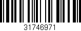 Código de barras (EAN, GTIN, SKU, ISBN): '31746971'