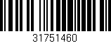 Código de barras (EAN, GTIN, SKU, ISBN): '31751460'