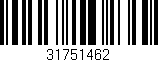 Código de barras (EAN, GTIN, SKU, ISBN): '31751462'