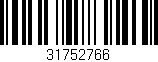Código de barras (EAN, GTIN, SKU, ISBN): '31752766'