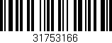 Código de barras (EAN, GTIN, SKU, ISBN): '31753166'