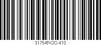 Código de barras (EAN, GTIN, SKU, ISBN): '31754ROC-410'