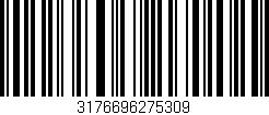 Código de barras (EAN, GTIN, SKU, ISBN): '3176696275309'