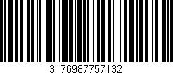 Código de barras (EAN, GTIN, SKU, ISBN): '3176987757132'
