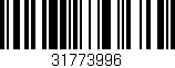 Código de barras (EAN, GTIN, SKU, ISBN): '31773996'