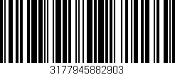 Código de barras (EAN, GTIN, SKU, ISBN): '3177945882903'
