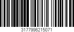 Código de barras (EAN, GTIN, SKU, ISBN): '3177996215071'