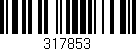 Código de barras (EAN, GTIN, SKU, ISBN): '317853'