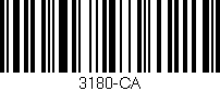 Código de barras (EAN, GTIN, SKU, ISBN): '3180-CA'