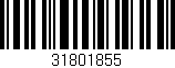 Código de barras (EAN, GTIN, SKU, ISBN): '31801855'
