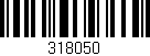 Código de barras (EAN, GTIN, SKU, ISBN): '318050'