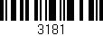 Código de barras (EAN, GTIN, SKU, ISBN): '3181'