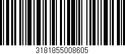 Código de barras (EAN, GTIN, SKU, ISBN): '3181855008605'