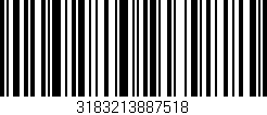 Código de barras (EAN, GTIN, SKU, ISBN): '3183213887518'