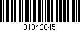 Código de barras (EAN, GTIN, SKU, ISBN): '31842845'