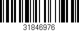 Código de barras (EAN, GTIN, SKU, ISBN): '31846976'