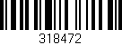 Código de barras (EAN, GTIN, SKU, ISBN): '318472'