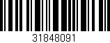 Código de barras (EAN, GTIN, SKU, ISBN): '31848091'