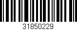 Código de barras (EAN, GTIN, SKU, ISBN): '31850229'