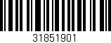 Código de barras (EAN, GTIN, SKU, ISBN): '31851901'