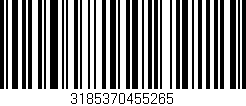 Código de barras (EAN, GTIN, SKU, ISBN): '3185370455265'