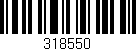 Código de barras (EAN, GTIN, SKU, ISBN): '318550'