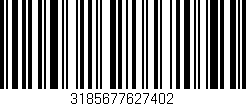 Código de barras (EAN, GTIN, SKU, ISBN): '3185677627402'