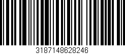 Código de barras (EAN, GTIN, SKU, ISBN): '3187148628246'