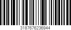 Código de barras (EAN, GTIN, SKU, ISBN): '3187676236944'