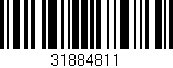 Código de barras (EAN, GTIN, SKU, ISBN): '31884811'