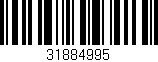 Código de barras (EAN, GTIN, SKU, ISBN): '31884995'
