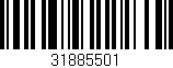 Código de barras (EAN, GTIN, SKU, ISBN): '31885501'