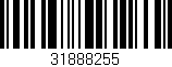 Código de barras (EAN, GTIN, SKU, ISBN): '31888255'