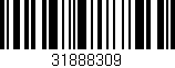 Código de barras (EAN, GTIN, SKU, ISBN): '31888309'