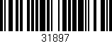 Código de barras (EAN, GTIN, SKU, ISBN): '31897'