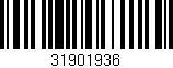 Código de barras (EAN, GTIN, SKU, ISBN): '31901936'