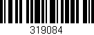 Código de barras (EAN, GTIN, SKU, ISBN): '319084'
